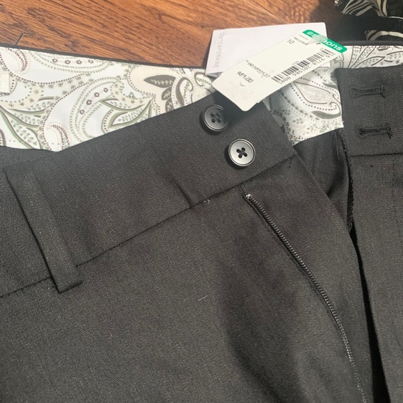 Black Linen Pant - Picture 2 of 3